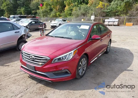 2016 Hyundai Sonata Limited z USA, uszkodzony, nr VIN 5NPE34AF3GH313130